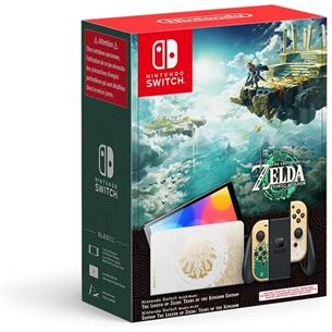 Nintendo Switch OLED Consola Zelda: Tears of Kingdom Limited Edition 2
