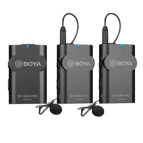 Boya By-Wm4 Pro K2 Sistema De Micrófono Inalámbrico 2.4G Digital