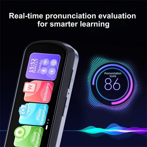 Valore Traductor AI con Pantalla 3.69", Scaner Doble, 134 Idiomas y Chat GPT (AI005)