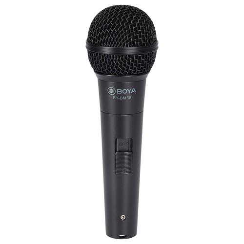 Boya By-Bm58 Micrófono Vocal De Mano Con Cable Xlr