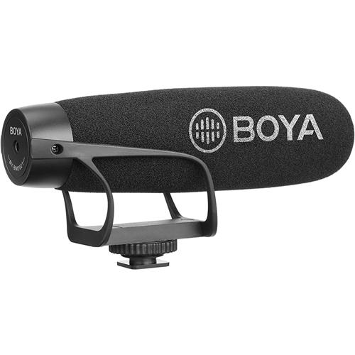 Boya By-Bm2021 Micrófono Cardioide Para Smartphone Y Cámaras