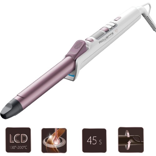 Rowenta CF3460F0 Premium Care Precious Curls, Tenacilla de 25 mm
