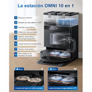 Ecovacs Deebot T50 OMNI Gen 2ª Robot Aspirador y Fregasuelos con Autovaciado, 21.000 Pa y Control por Voz con IA 2