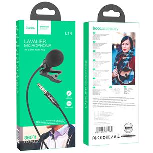 Hoco L14 Micrófono Lavalier 360º con Clavija 3.5 mm 2