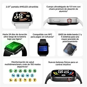 Xiaomi Redmi Watch 6 NFC Silver Gray 2