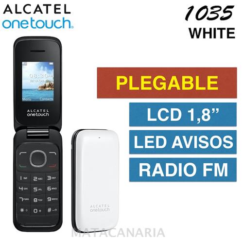 Alcatel 1035D Onetouch Ds White