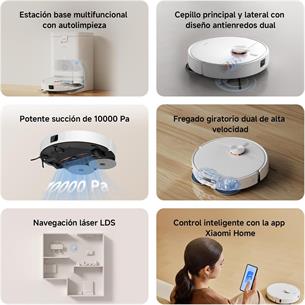 Xiaomi Robot Vacuum H50 Aspirador y Fregasuelos con Estación Base (BHR08GUEU) 2
