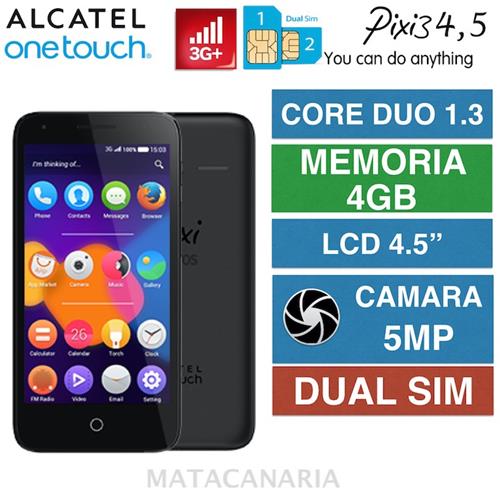 Alcatel 4027D Pixi 3 4.5 Black