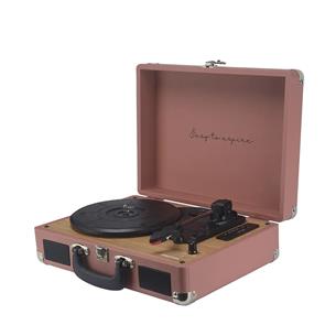 Prixton VC400 Tocadiscos Maletín con Grabación a USB, y Salids Aux y RCA Mocha 2