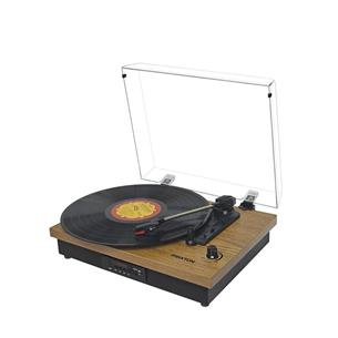 Prixton Tocadiscos TS420 Estilo Retro, Con Bluetooth y Grabación a USB 2