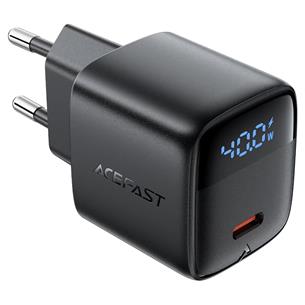 Cargador USB-C Acefast A135 PD40W GaN con Display Digital Negro 2