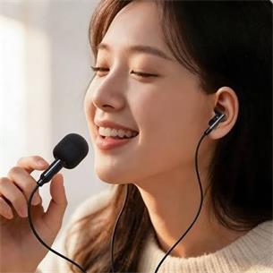 Acefast L12 Auriculares con Microfono Lavalier y conexión USB-C 2