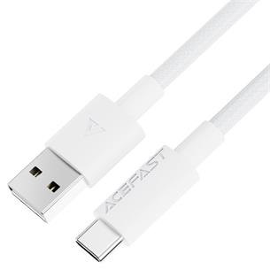 Cable USB-A a USB-C Acefast C18-04 1.2 Metros Reforzado Blanco 2