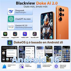 Blackview Wave 10 6.88" HD+ 8GB 256GB Orange 2