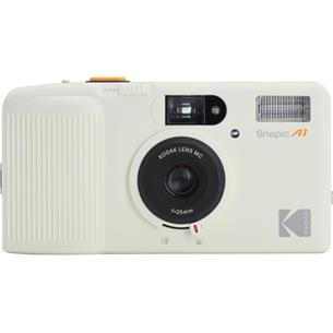 Kodak Snapic A1 Cámara Analógica de película 35mm con Flash Blanca 2