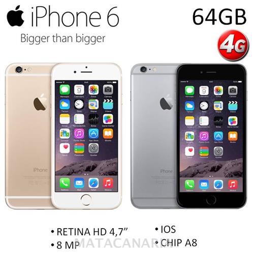 Apple A1586 Iphone 6 4G ,64Gb Gold
