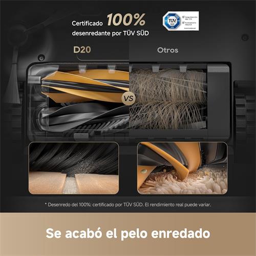 Dreame D20 Robot Aspirador Negro