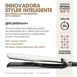 GHD Platinum+  Plancha de Pelo Profesional Blanca 2