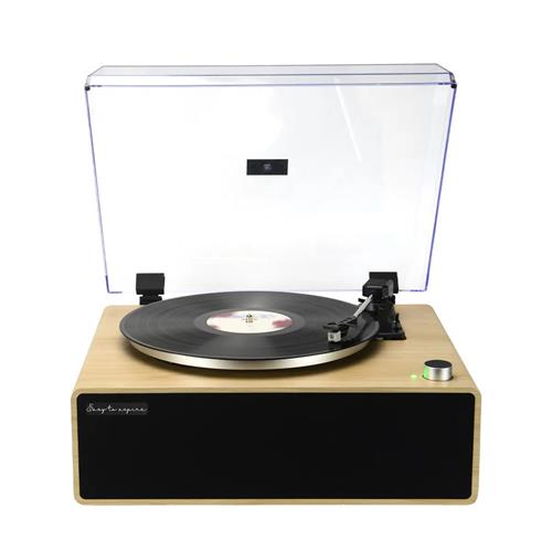 Prixton Tocadiscos Symphony con Sonido Estereo y Cámara Acústica