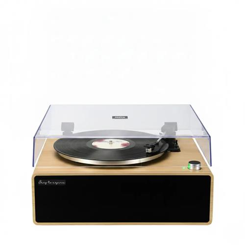 Prixton Tocadiscos Symphony con Sonido Estereo y Cámara Acústica