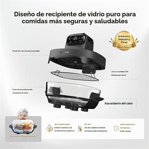 Dreame Tasti Freidora de Aire de Vidrio con 2.5L y 4.5 L 1500 W Gris 2
