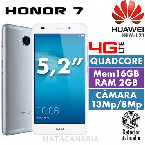 Huawei Nem-L21 Honor 7 Lite 5C 16Gb Ds  Silver