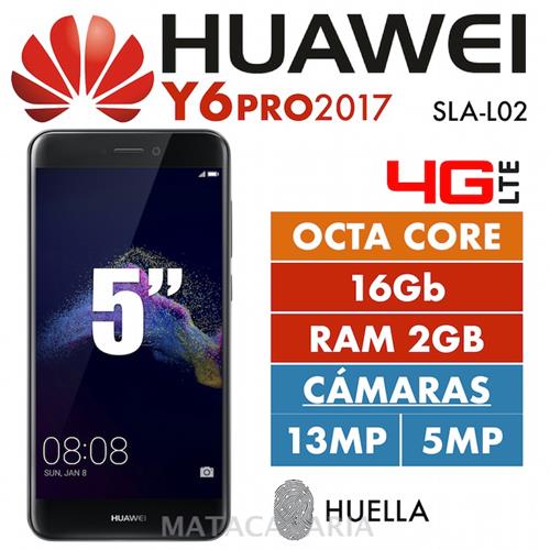 Huawei Sla-L02 Y6 Pro 2017 Lte 16Gb Black