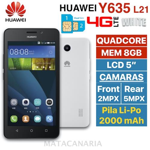 Huawei Y635 4G Lte Ds White