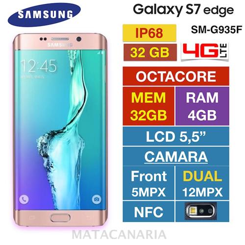 Samsung G935F S7 Edge 32Gb Pink Gold