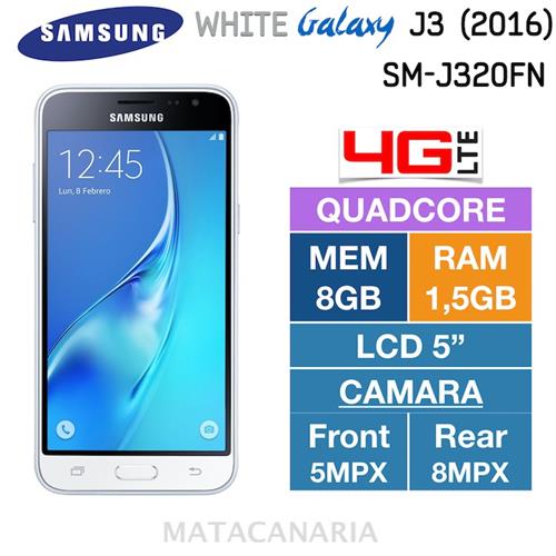 Samsung Sm-J320F J3 Ds 4G White