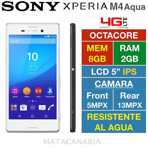 Sony E2303 M4 Aqua 4G 8Gb White