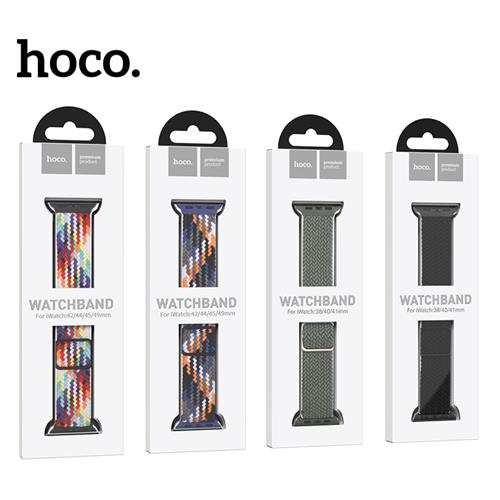Hoco iWatch WA05 Correa Jane Eyre Nylon Azul Mar Frio