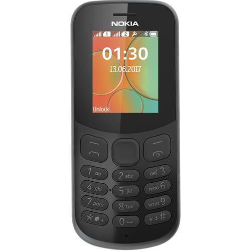 Nokia 130 Ds Black (Ta-1017) Cámara / Bluetooth / Micro Sd
