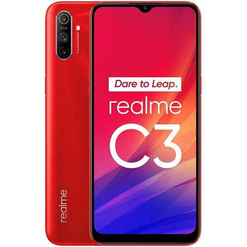 Realme C3 6.5" 3Gb 64Gb 3Xcam 5.000Mah Blazing Red