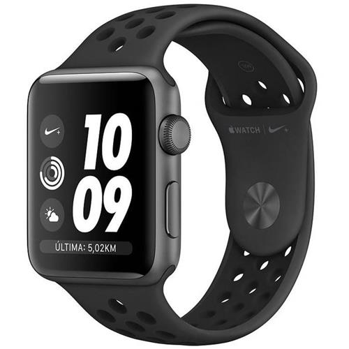 Apple Watch Series 3 Nike+ Gps 42 Mm Grey/Black Mtf42Mpa