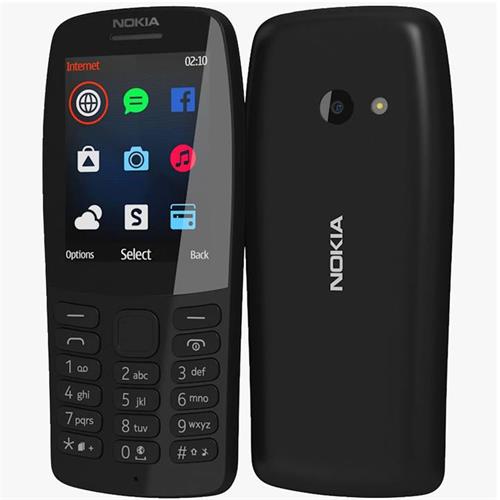 Nokia 210 2.4" / Cámara / Bluetooth / Ds Black