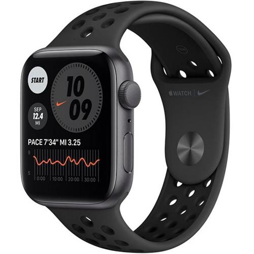 Apple Watch Nike Se Gps 44Mm Space Gray Aluminium + Black (Myyk2Ty/A)