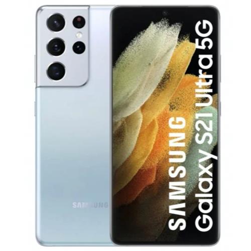 SAMSUNG Galaxy S21 ULTRA 6.8" 12GB 256GB 5GB DS Plata (SM-G998)