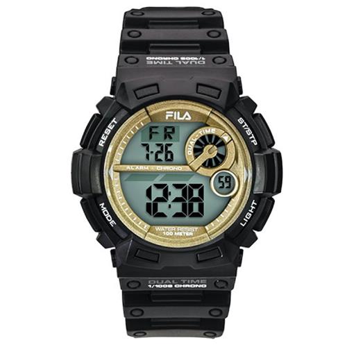 Fila 38-110-007  Reloj Negro