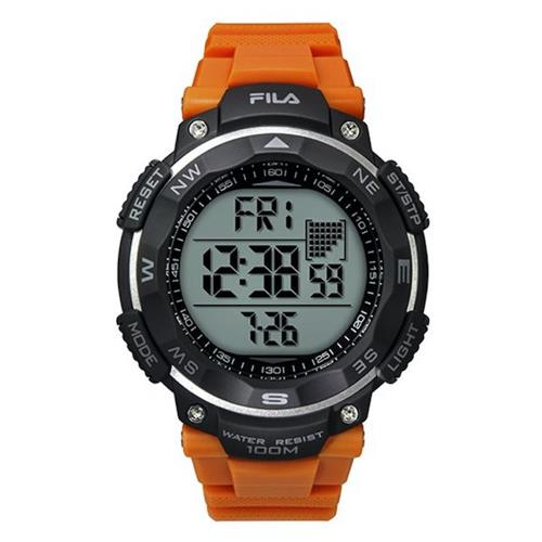 Fila 38-824-102 Reloj Negro/Naranja