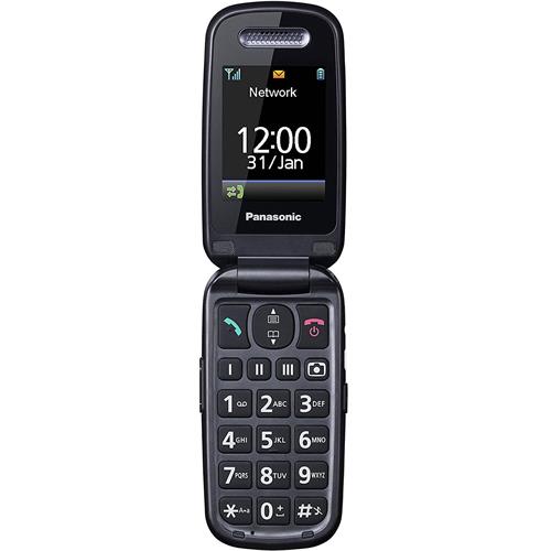 Panasonic KX-TU456 2.4" Teléfono para Mayores con SOS Rojo