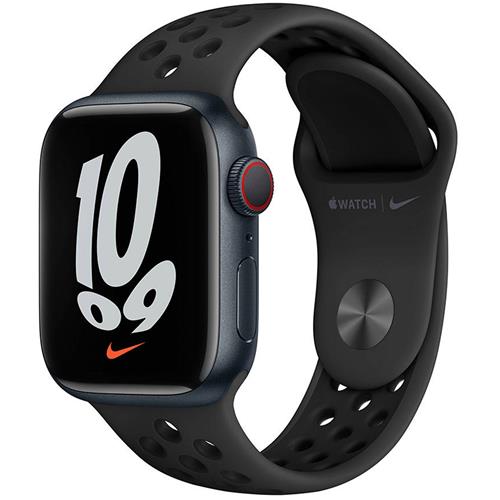 Apple Watch Nike Series 7 GPS 41MM Midnight  Aluminium (MKN43TY/A)