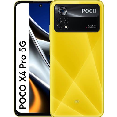 Xiaomi Poco X4 Pro 5G DS 8GB 256GB Amarillo