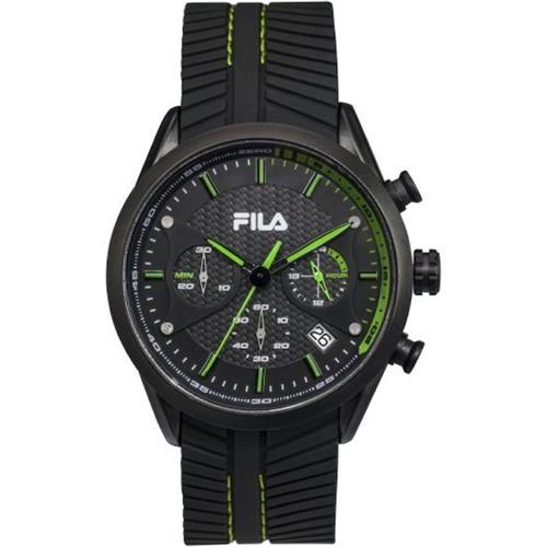 Fila 38-176-004 Reloj Silicon Negro