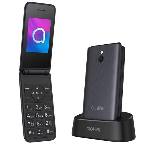Alcatel 3082X 4G Teléfono para mayores con tapa GRIS