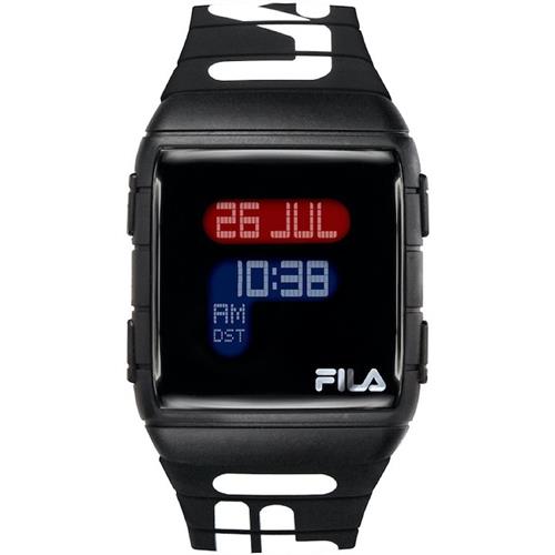 Fila 38-105-006 Reloj Silicon Black
