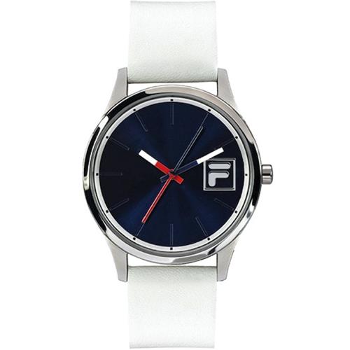 Fila 38-116-003 Reloj Cuero Blanco