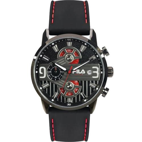 Fila 38-175-001 Reloj Silicon Negro