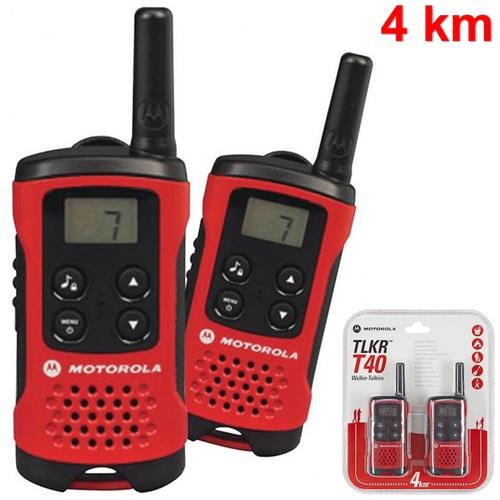 Motorola T40 Pilas Pack De 2 Red