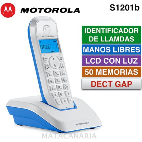 Motorola Dect 1201 Display Blue